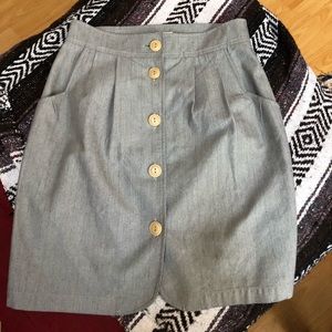 Steven Alan high waisted tulip skirt